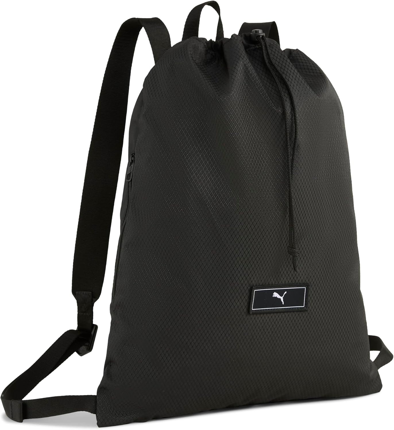 Sportbeutel mit Kordelzug – unisex, 091317, schwarz