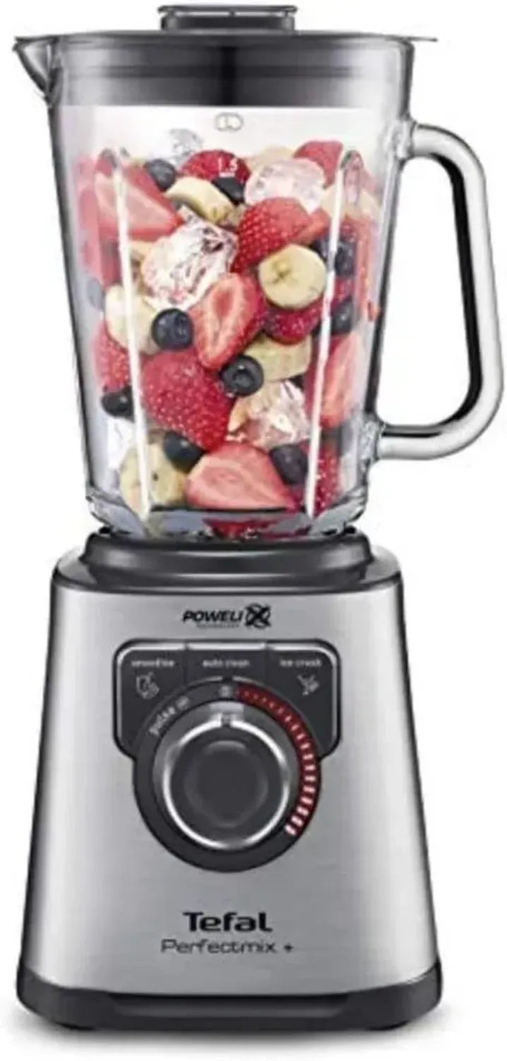 Tefal Hochleistungsmixer BL811D40 mit Powelix-Klingen, Edelstahl, 1200 W