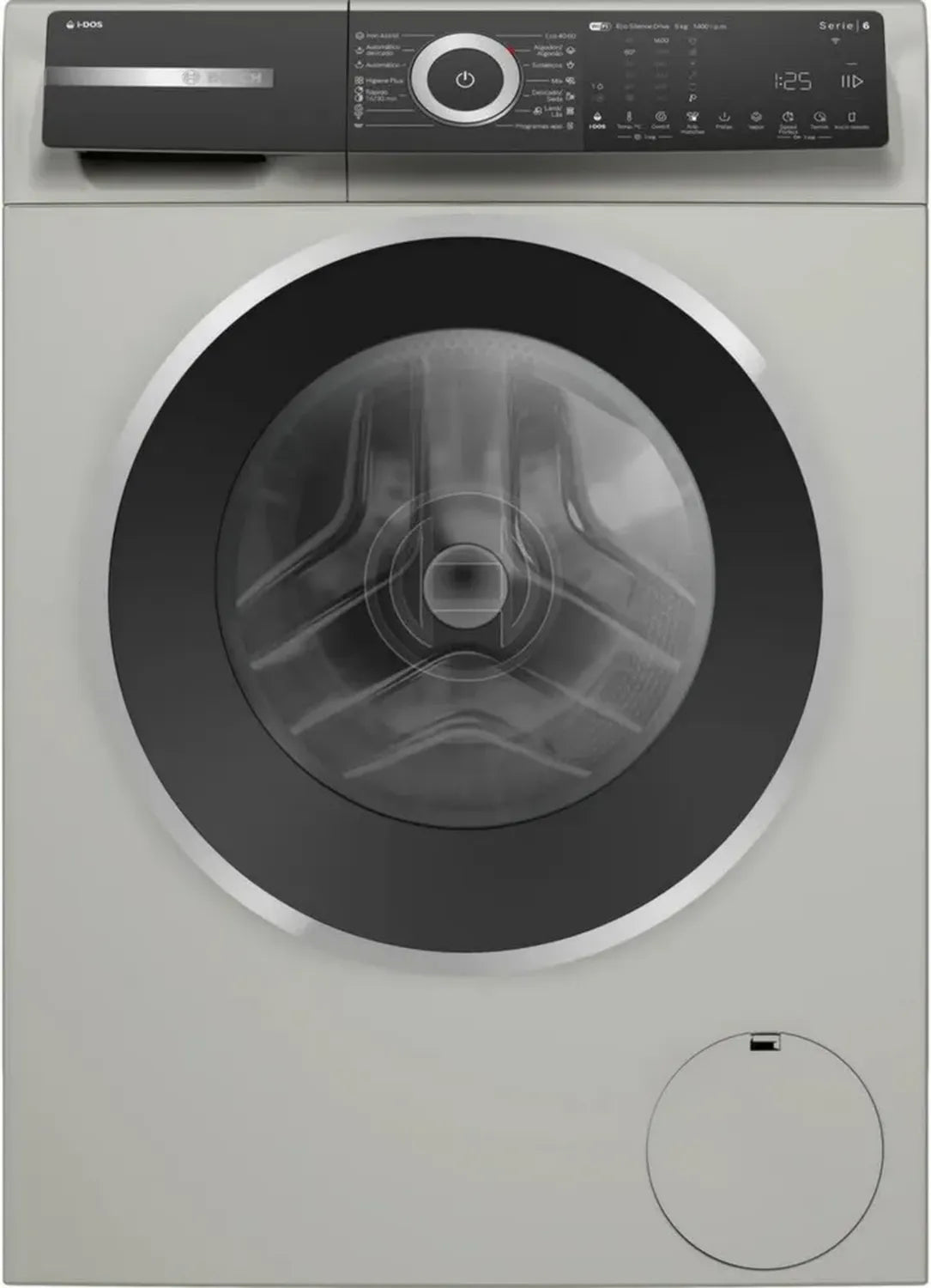 Bosch Frontlader Waschmaschine, 9 kg, 1400 U/min, Anthrazit