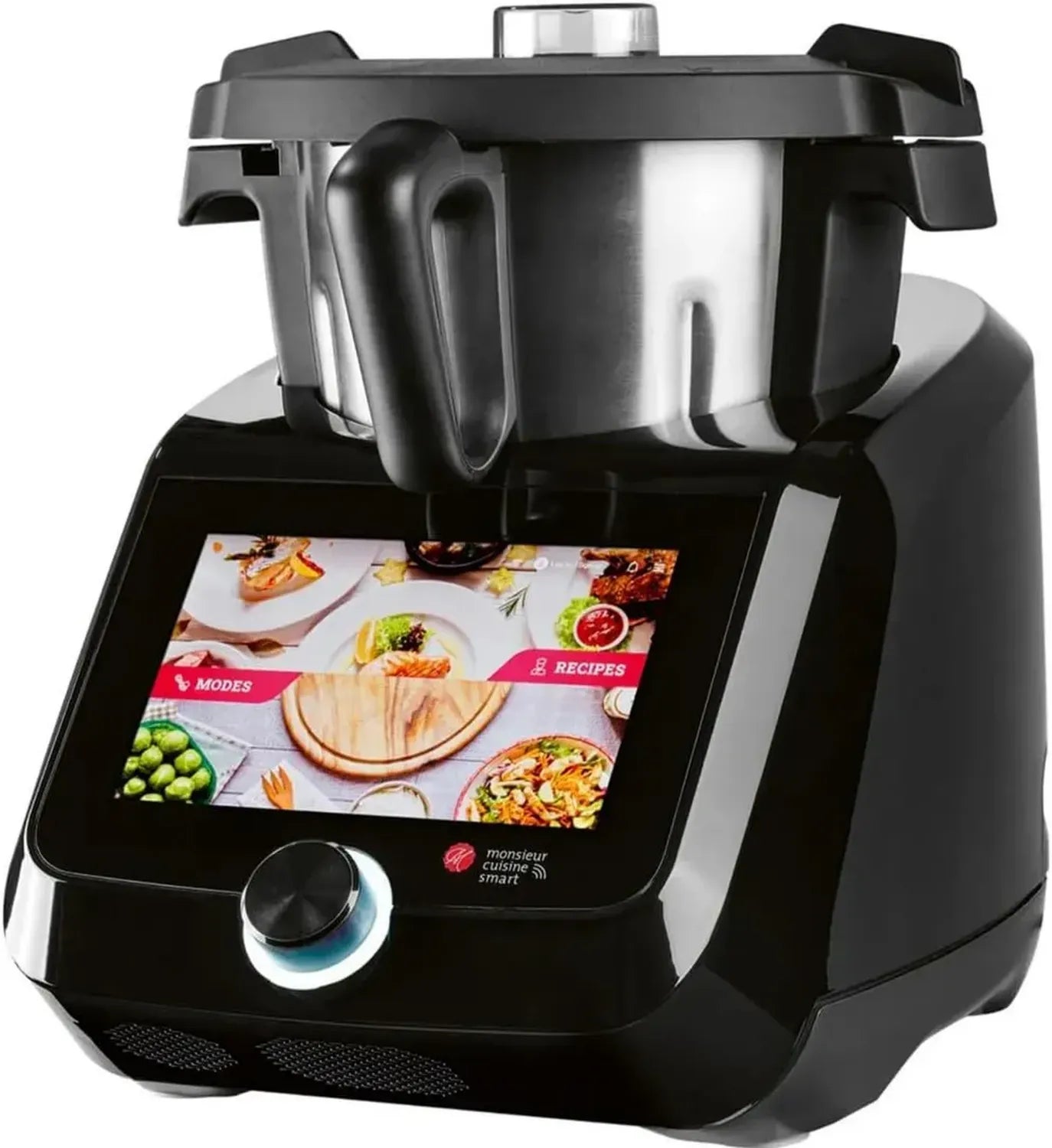 SILVERCREST Monsieur Cuisine Smart, 1200 W, Schwarz, Black Edition