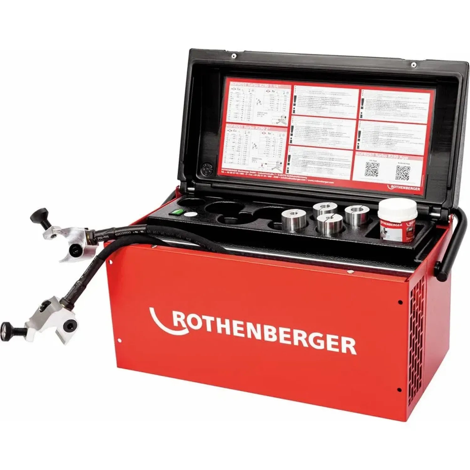 ROTHENBERGER ROFROST II R290 1.1/4' mit 6 Einsätzen, 230V, Einfriergerät