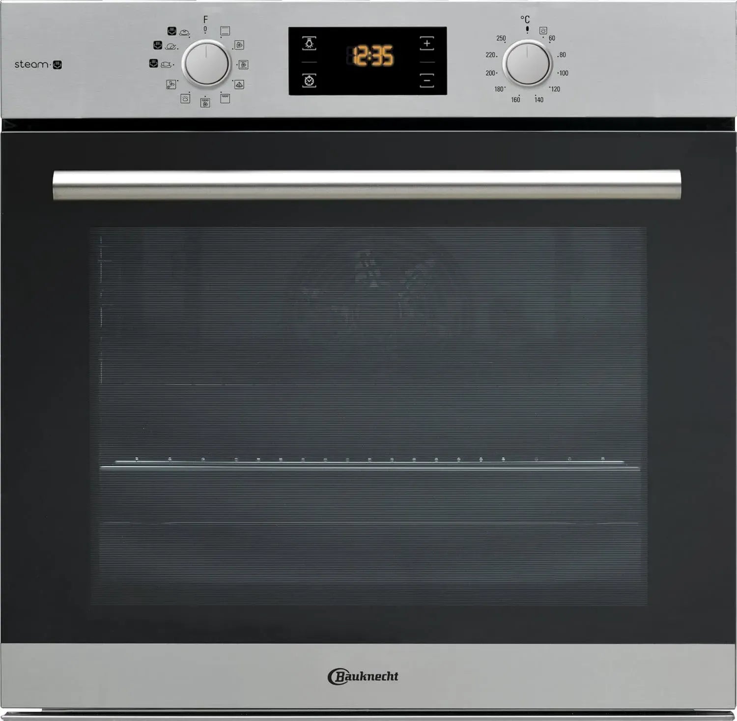Bauknecht Dampfbackofen BAR2S K8 V2 IN, 71L, A+ Energieeffizienz, SmartClean, Edelstahl