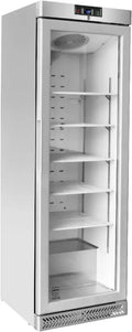 METRO Professional Edelstahl-Gefrierschrank 240L, 188.5 cm, Luftkühlung, mit Schloss