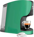 Bialetti Dama ESE Espressomaschine, umweltfreundlich, recycelter Kunststoff, Grün
