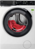 AEG WiFi Waschmaschine 8000 Serie, 10 kg, UniversalDose für PODS, ProSteam-Dampffunktion, Mengenautomatik, Nachlegefunktion, Wasserstopp, 1400 U/Min