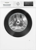 Siemens iQ300 Waschmaschine 8 kg, Frontlader, 1400 U/min, speedPack M, LED-Display, smartFinish, iQdrive Motor